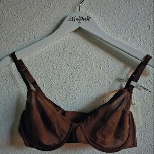 🆕️SMOOTHEZ By Aerie Mesh Unlined Balconette Bra